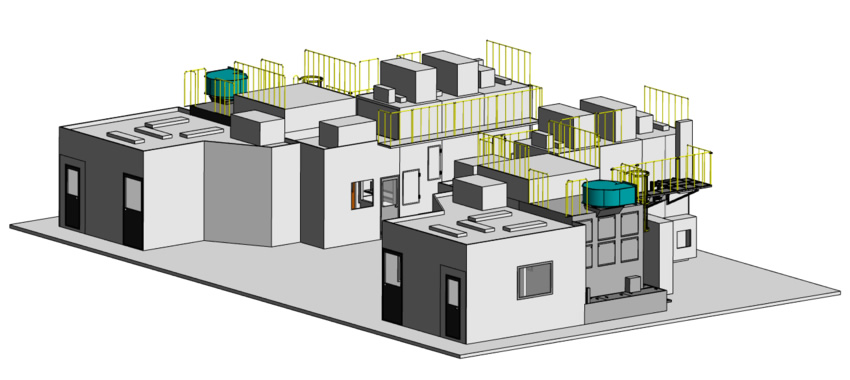 塗装ライン3DCG図